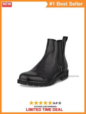 ECCO Metropole Vienna Chelsea Boots Leather Ankle Bootie